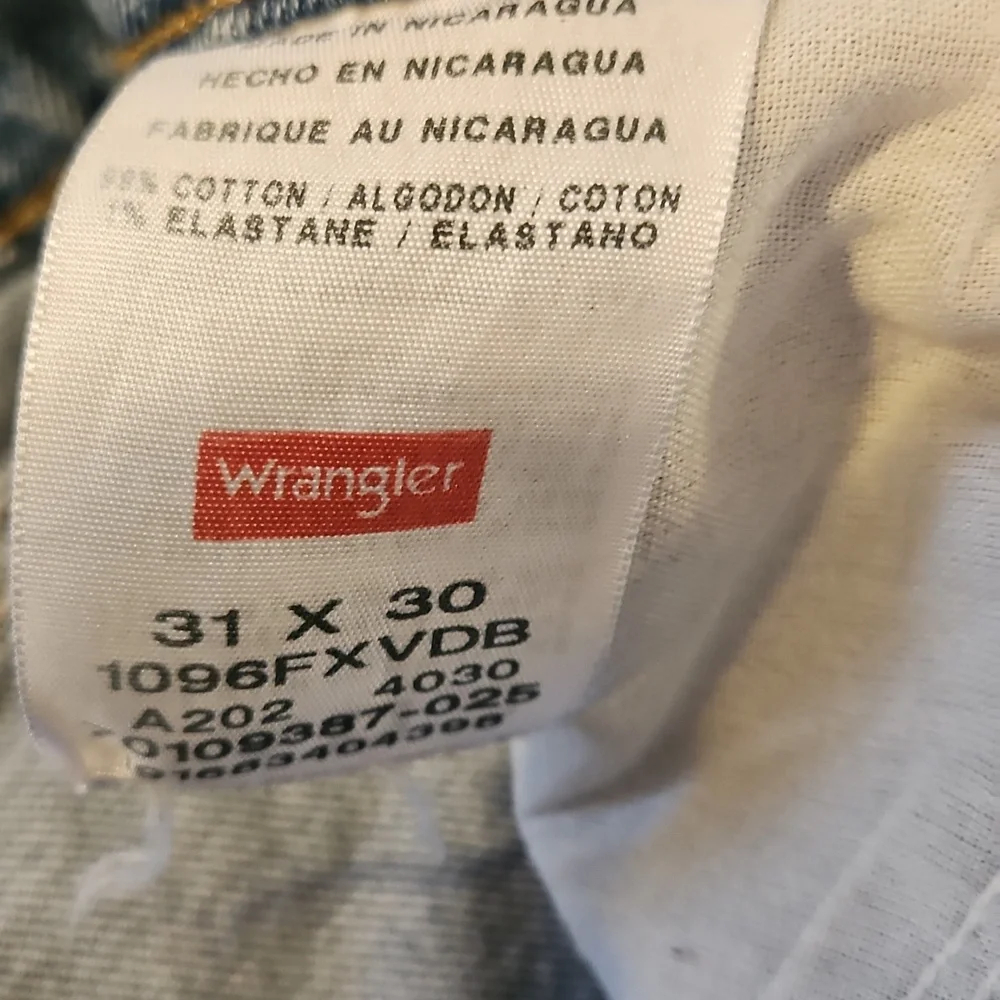 Wrangler Mens Straight Leg Jeans